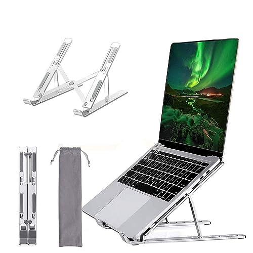 Dyazo Aluminum Ergonomic Foldable Portable Laptop/Desktop Riser Stand