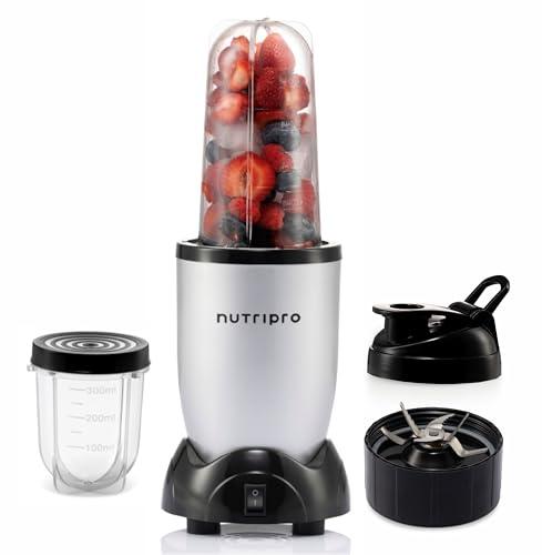 Buy NutriPro Juicer Mixer Grinder - Smoothie Maker - 500 Watts (2 Jars & 1 Blade, Silver) - 2 Year Warranty Online at Low Prices in India - Amazon.in