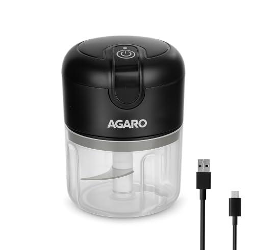 AGARO Elite Rechargeable Mini Electric Chopper
