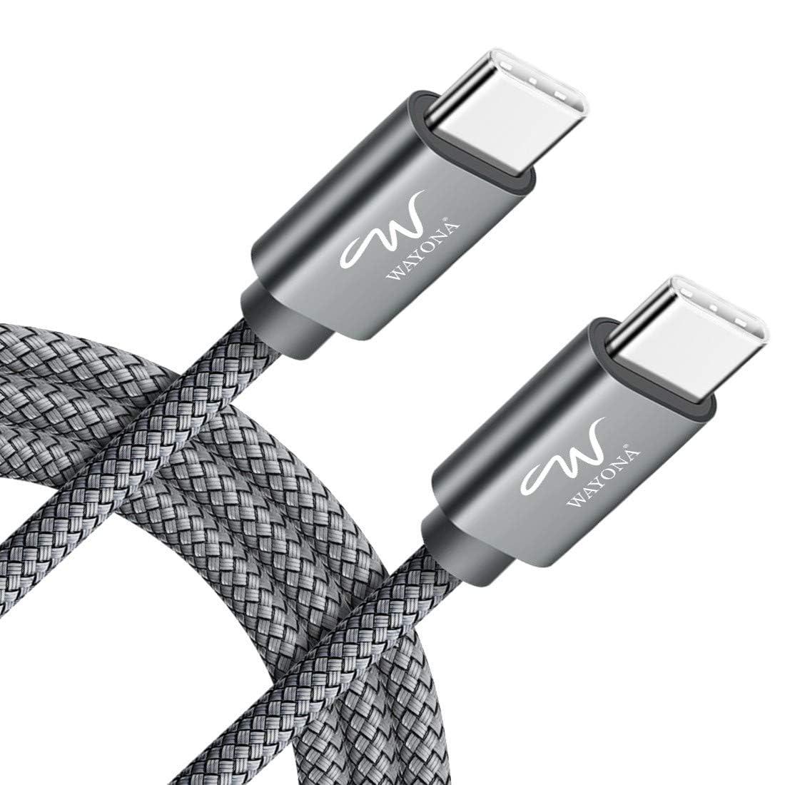 Wayona Type C to Type C 65W Fast Charging Cable