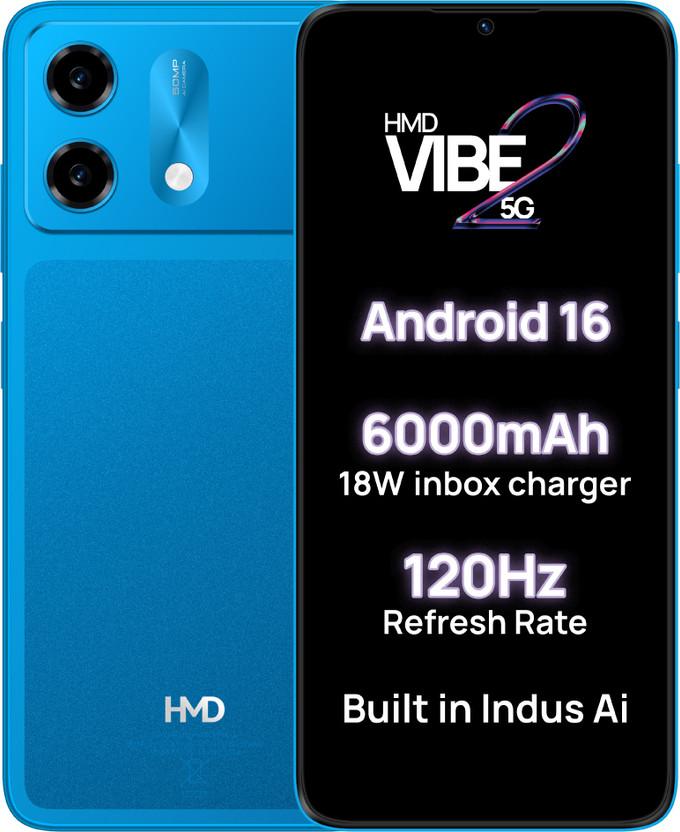 HMD Vibe2 5G (Nordic Blue, 64 GB)